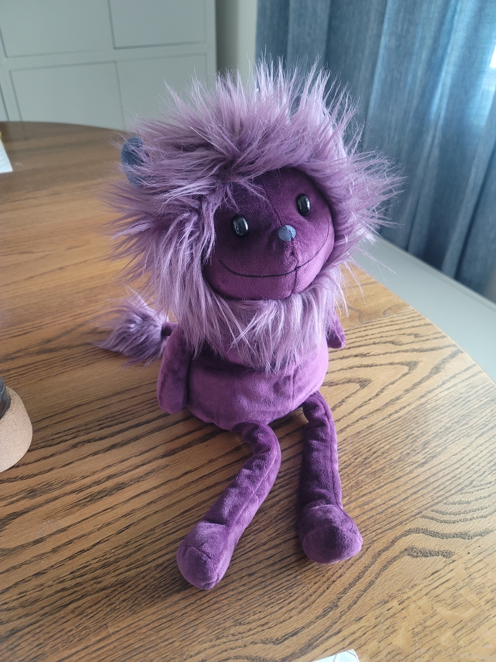 Jellycat Gibbles Monster Dark Purple 16" In Retired Rare Plush